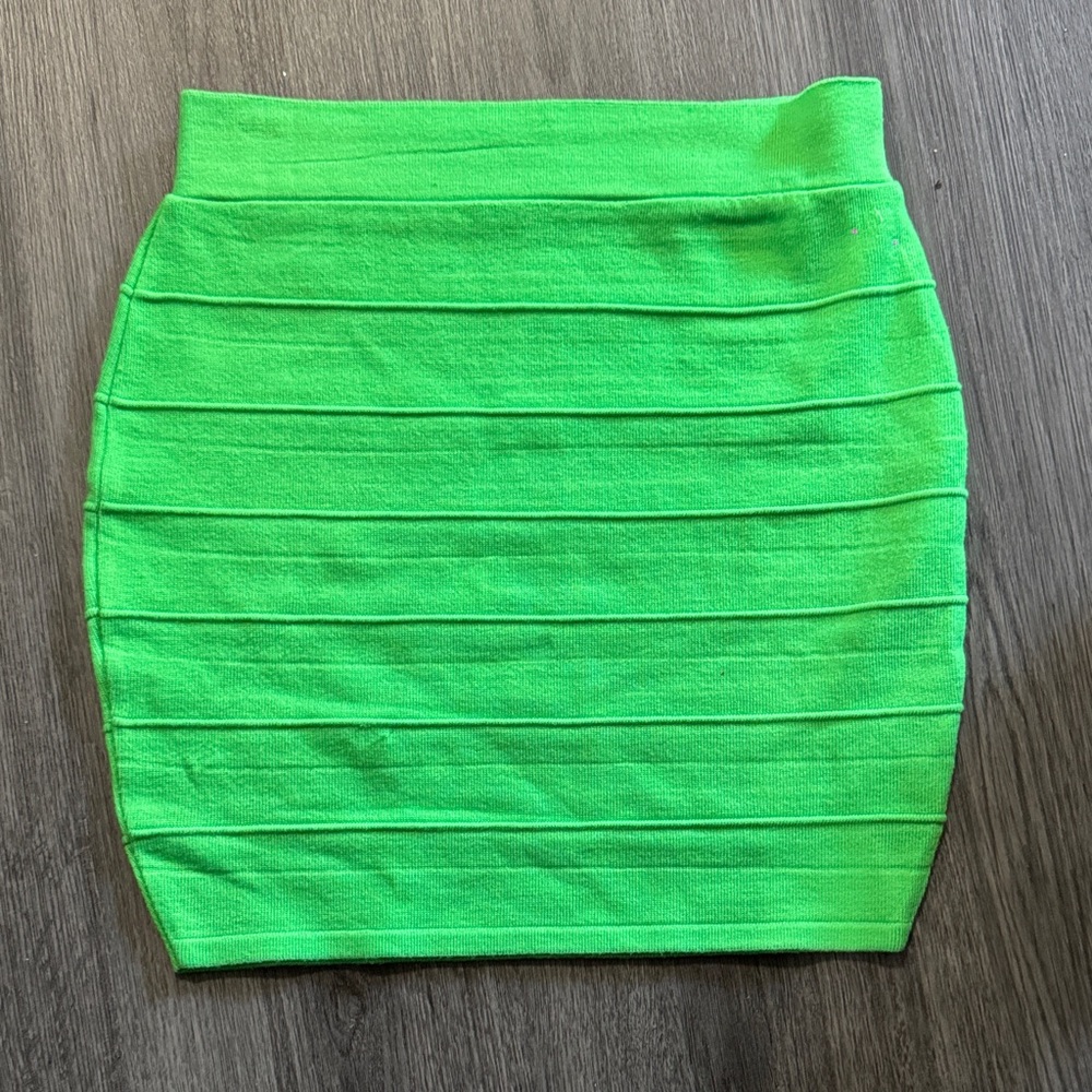Vibrant Green Women's Skirt